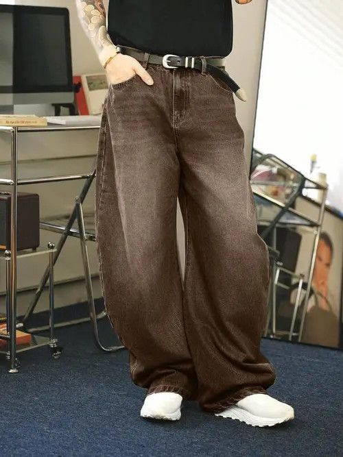 Jean × Vintage Retro Y2k Denim Jeans Relaxed Fit Size US 32 / EU 48 - 1 Thumbnail