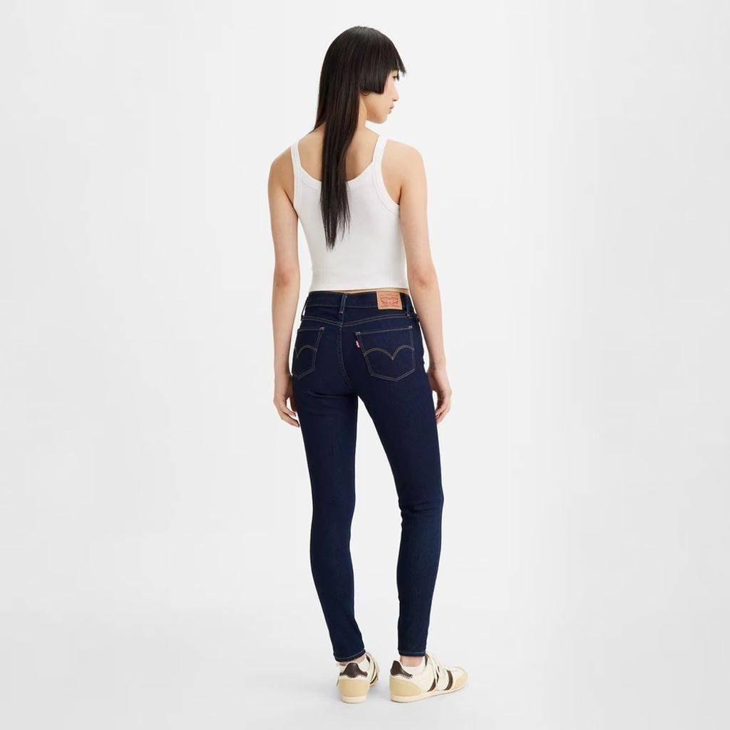 Michael Kors Michael Kors MK Logo Izzy Skinny Jeans Midnight Blue Size 25" / US 0 / IT 36 - 3 Thumbnail