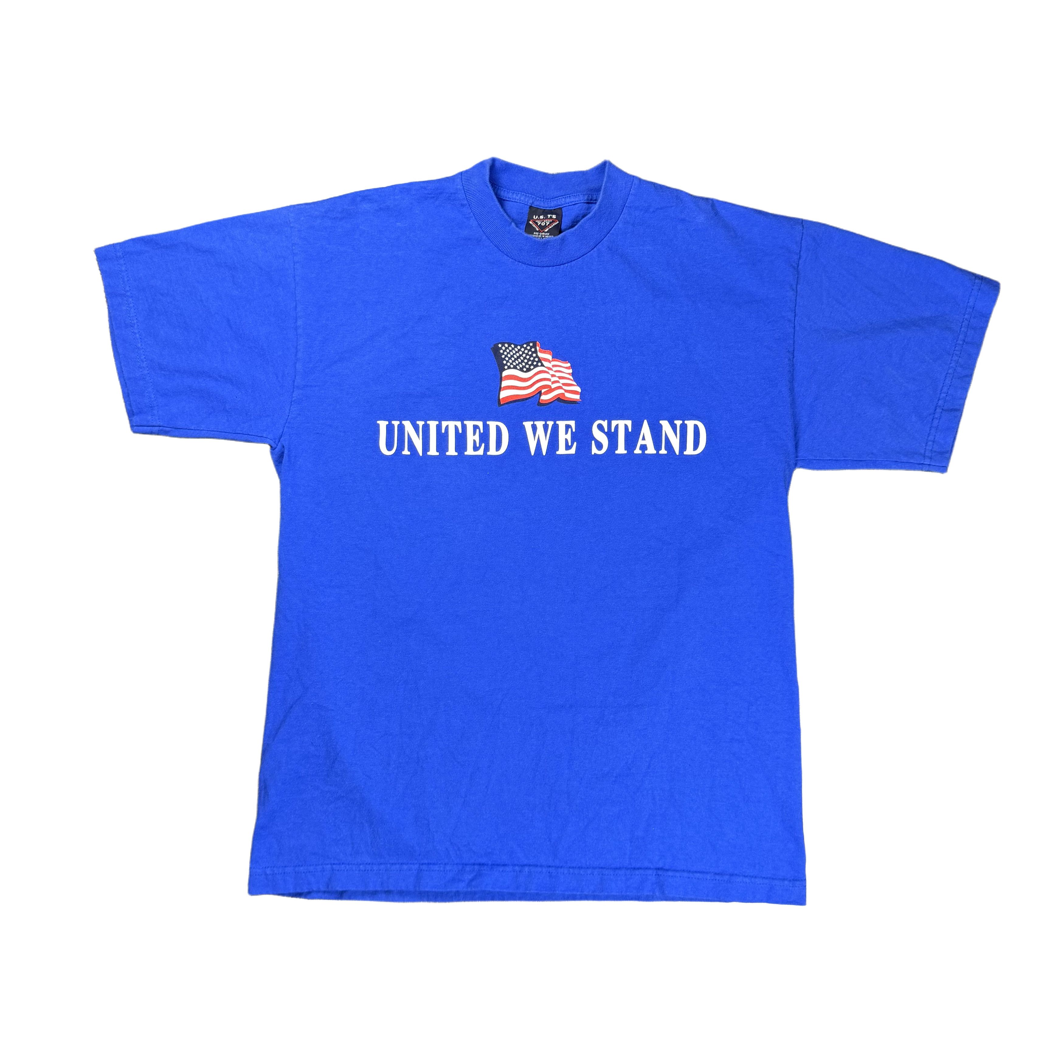 Vintage Vintage Y2K US T’s United We Stand Tee Shirt Large Blue Size US L / EU 52-54 / 3 - 2 Thumbnail