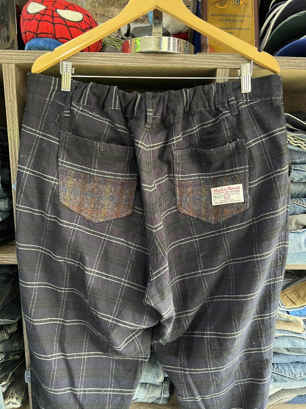 Harris Tweed 🔥Harris Tweed Plaid Pant Size US 37 - 9 Thumbnail