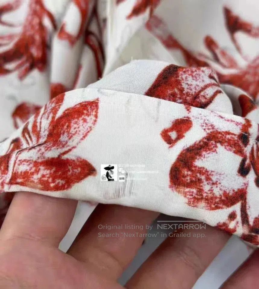 Yohji Yamamoto Yohji Yamamoto Floral Print Shirt. Size L / US 10 / IT 46 - 4 Thumbnail