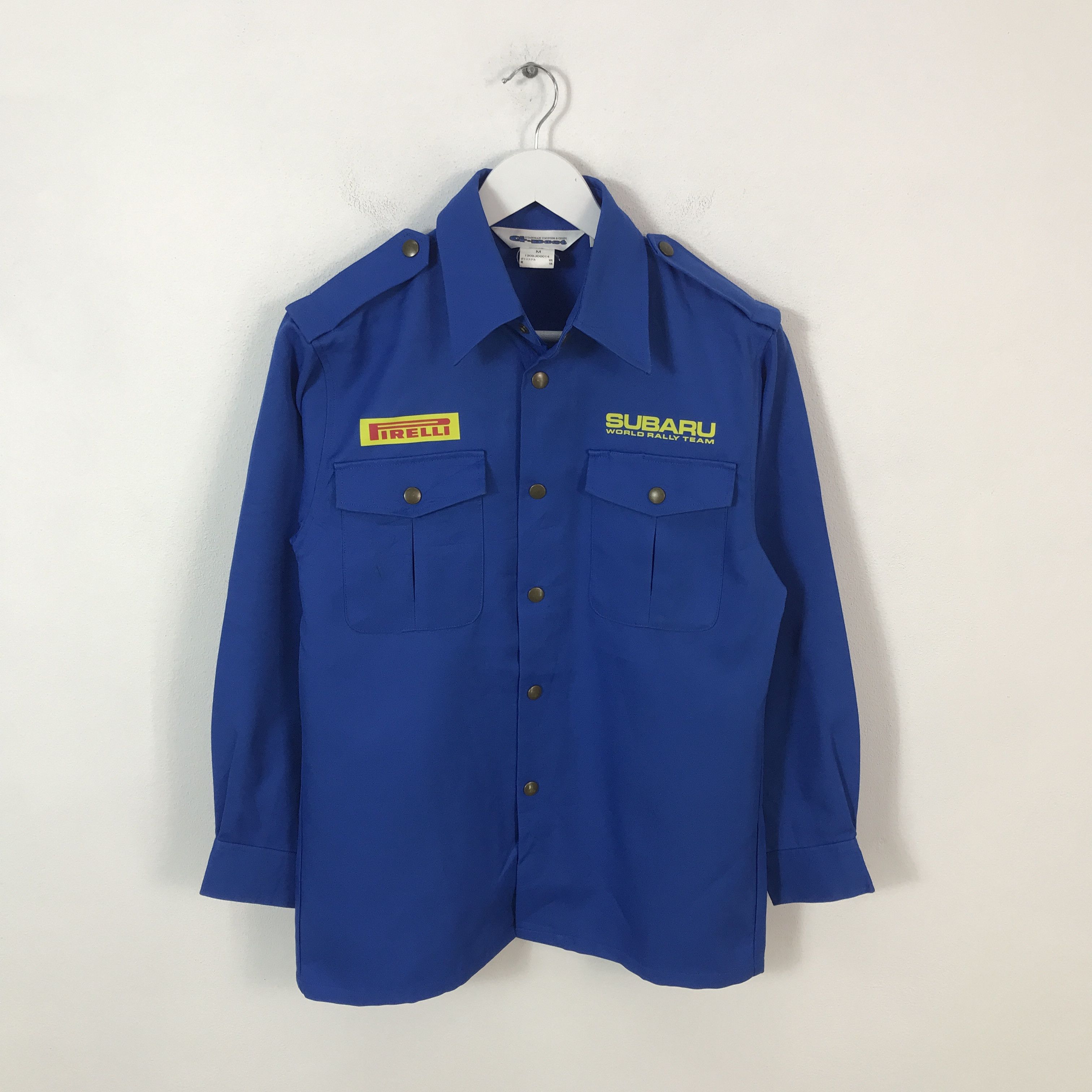 Japanese Brand Vtg subaru racing button up woking custom jacket Size US M / EU 48-50 / 2 - 2 Thumbnail
