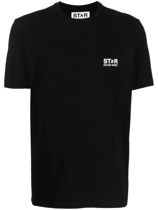 Golden Goose GOLDEN GOOSE Men T-Shirts GMP01220 P00087980203 Black Size US XL / EU 56 / 4 - 1 Thumbnail