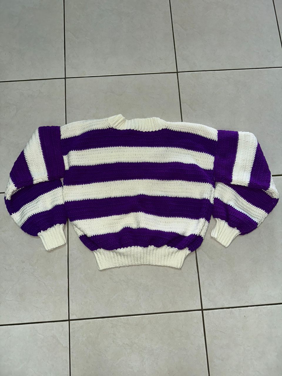 Handmade Handmade Stripe Cardigan Size S / US 4 / IT 40 - 2 Thumbnail
