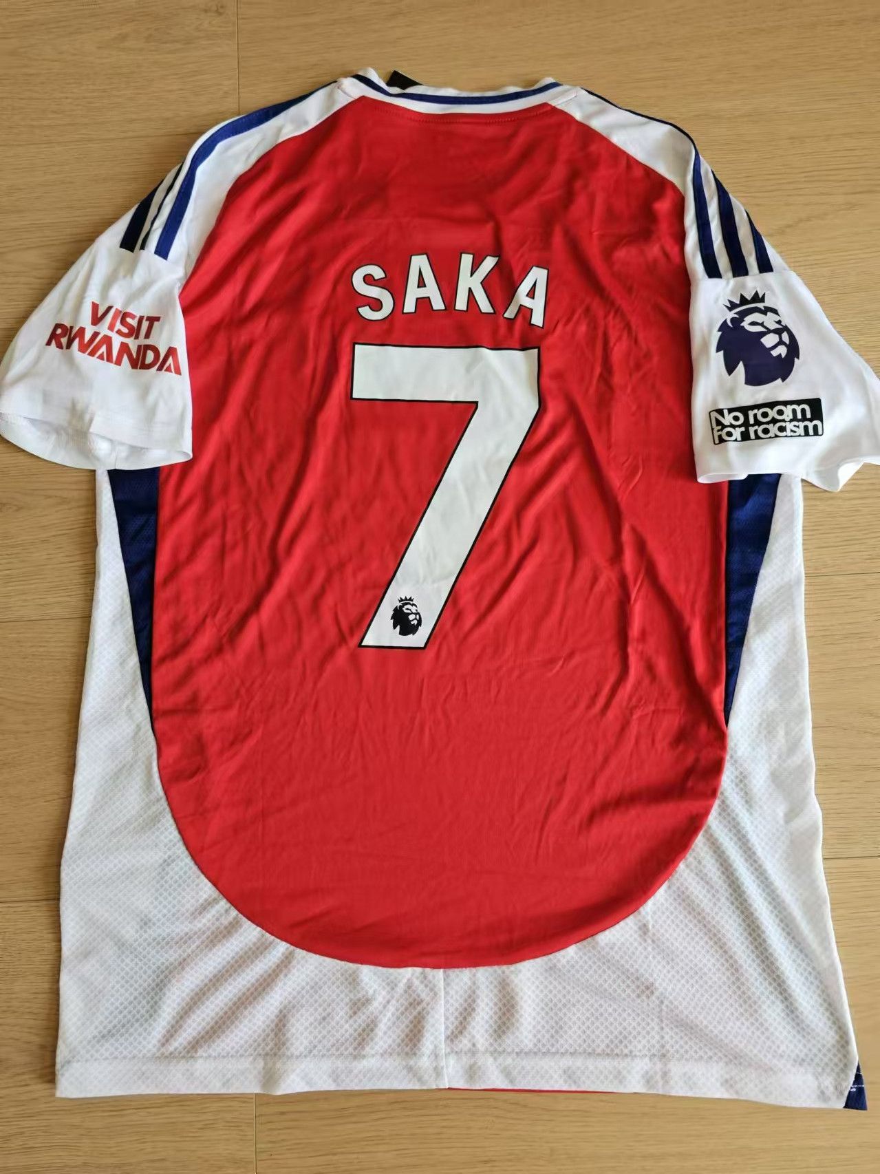 Flocage SAKA #7 2024 2026 Domicile Arsenal Version Coupe