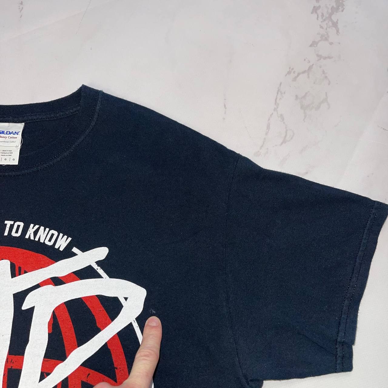 Vintage Vintage A Day To Remember Common Courtesy Rock Band T-Shirt Size US L / EU 52-54 / 3 - 9 Thumbnail