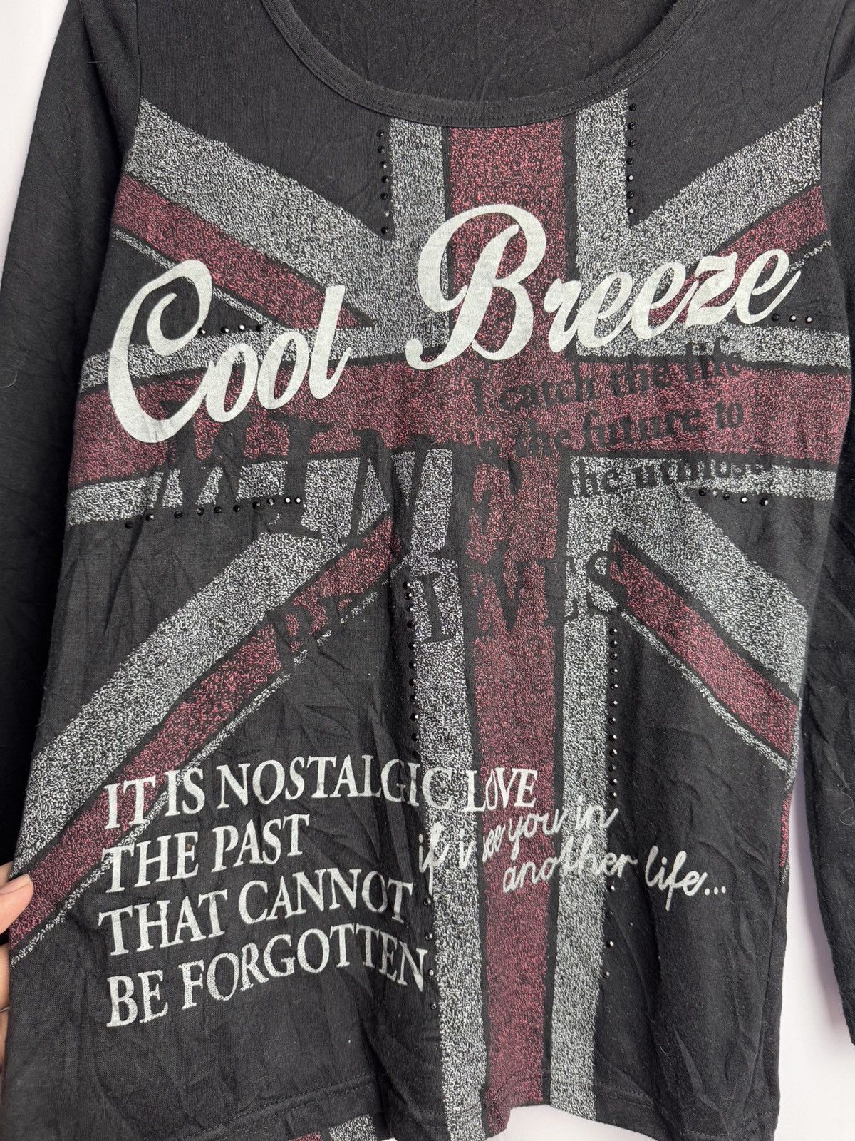 Hysteric Glamour × If Six Was Nine × Japanese Brand 2000s Gothic England Flag Long Sleeve Colza Size US S / EU 44-46 / 1 - 3 Thumbnail