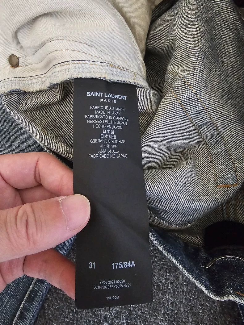 Saint Laurent Paris Saint Laurent Paris jeans 2505-Nextarrow Size US 31 - 6 Thumbnail