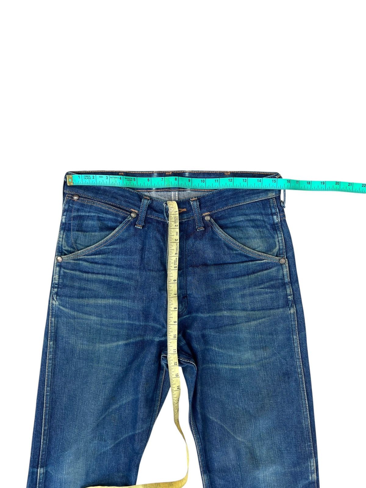 Wrangler Vintage Wrangler Blue Bell Distressed Mud Denim Jeans Size US 29 - 4 Thumbnail