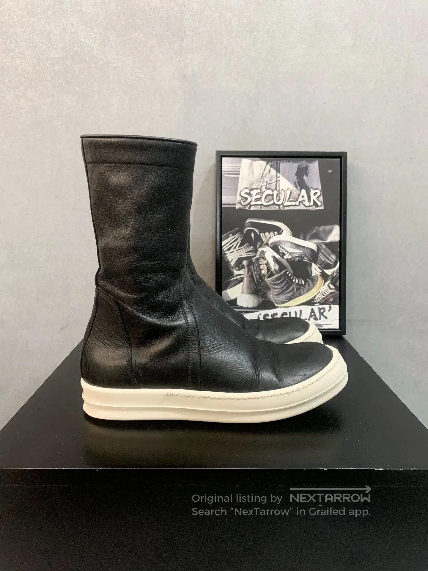 Rick Owens Rick Owens RO Leather Creeper Boots . Size US 7 / EU 40 - 4 Thumbnail