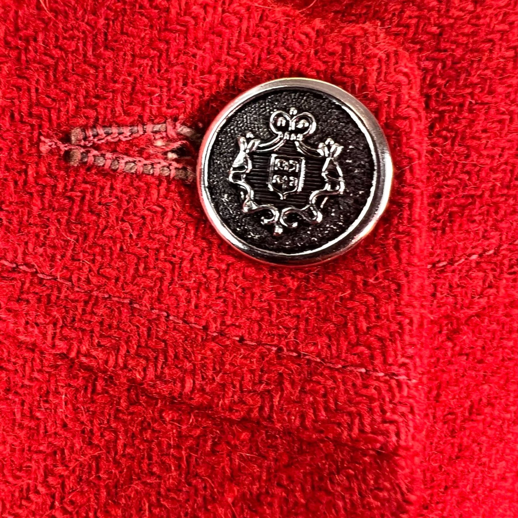Vintage VINTAGE Junior House Cardigan Sweater Jacket Size L Red Womens Size L / US 10 / IT 46 - 2 Thumbnail