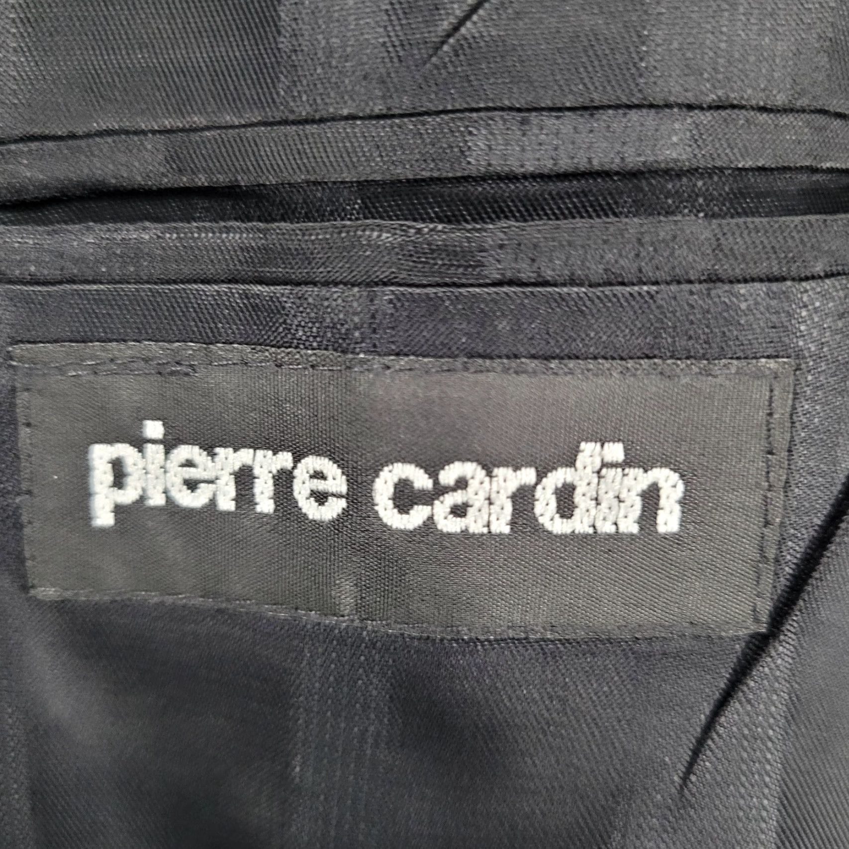 Pierre Cardin VINTAGE Pierre Cardin Grey 2 Button Ventless Notch Blazer Sport Coat Suit Jacket USA 42L Size 42R - 3 Thumbnail
