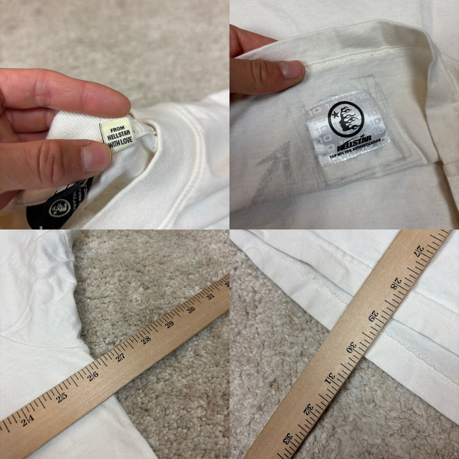 HELLSTAR Hellstar x Complexcon Exclusive 2024 T Shirt Men’s XL Rare White Rare Mens XL Regular White Complexcon Exclusive 2024 T Shirt Hellstar Mens XL Size US XL / EU 56 / 4 - 8 Thumbnail