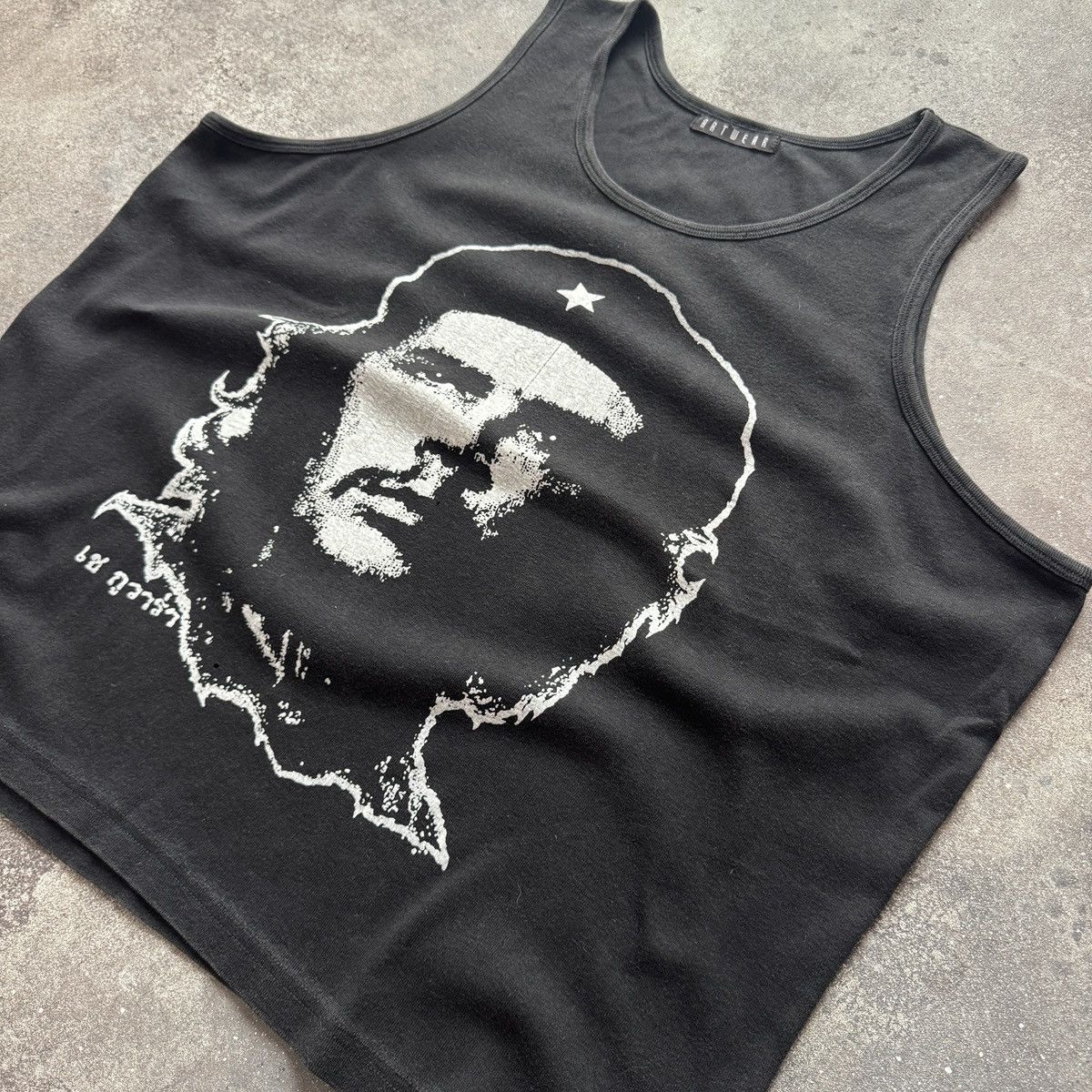 Hysteric Glamour Che Guevara Vintage Avant Garde Punk Faded Boxy Tank Top Size US L / EU 52-54 / 3 - 7 Thumbnail