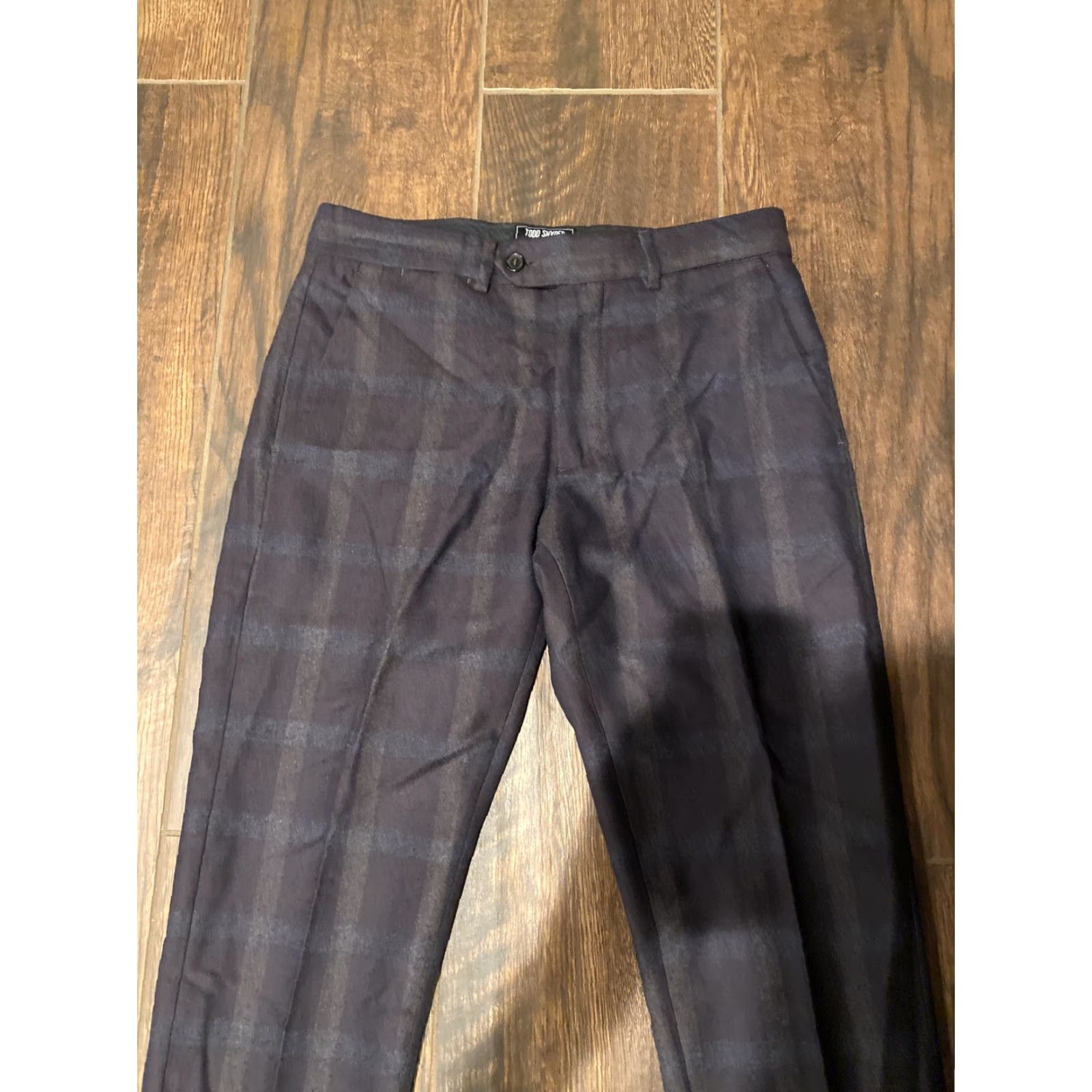 Todd Snyder Todd Snyder Wool Plaid Pants 28x31 Regular Men Pockets Multicolor Work Pants Todd Snyder 28 Inseam 31"} Size US 28 / EU 44 - 4 Thumbnail