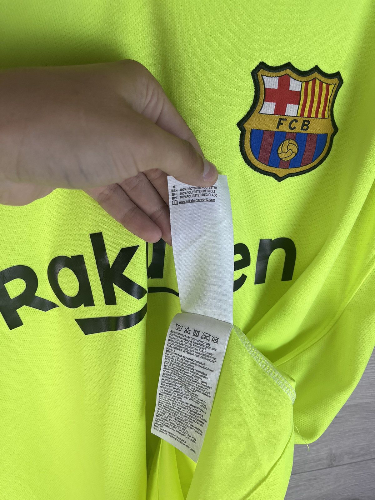 Nike Men’s soccer jersey Nike Fc Barcelona #10 Messi Laliga Size US S / EU 44-46 / 1 - 11 Thumbnail