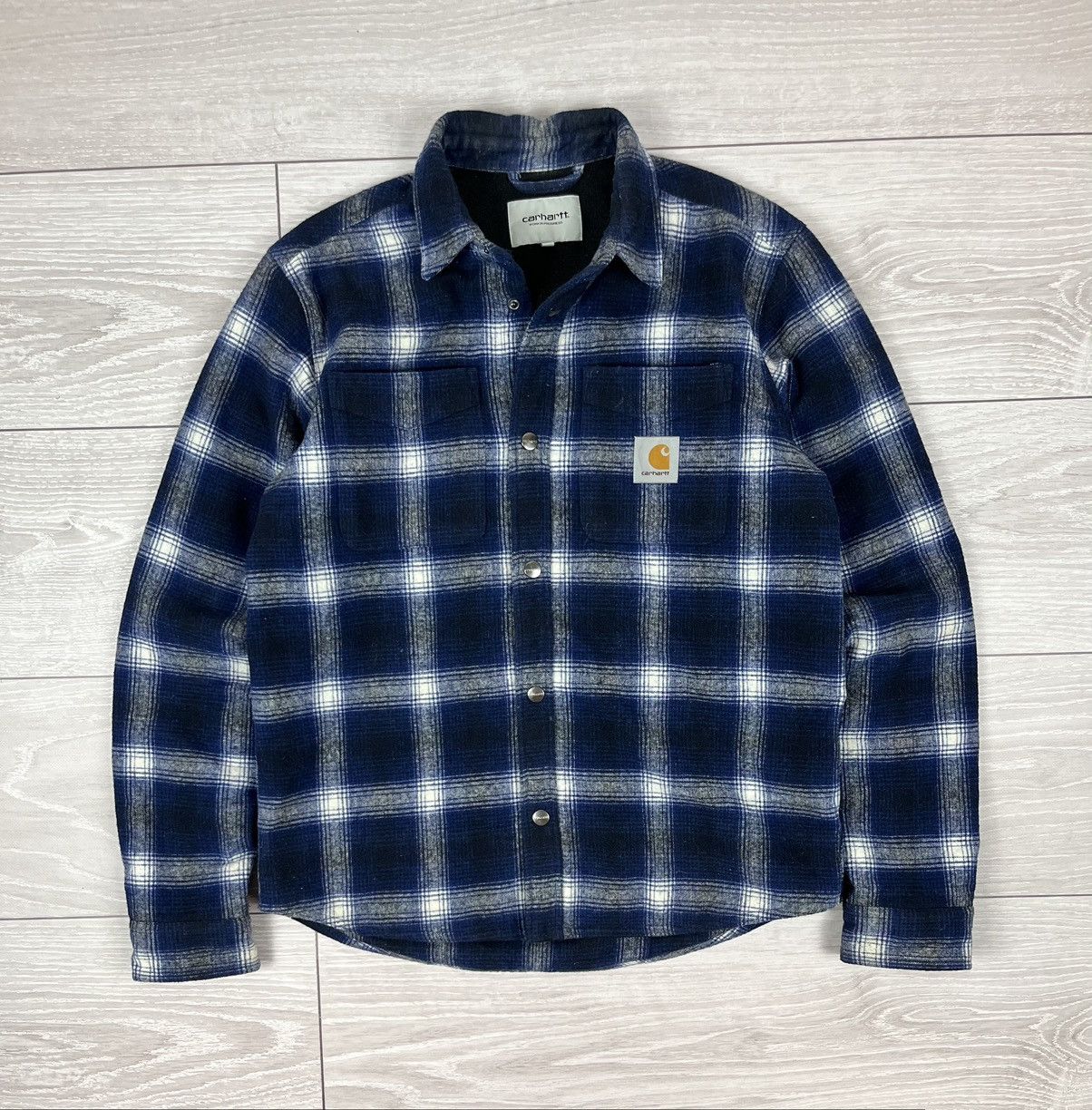 Carhartt Carhartt Lashley Checkered Heavyweight Flannel Shirt Size US S / EU 44-46 / 1 - 1 Thumbnail
