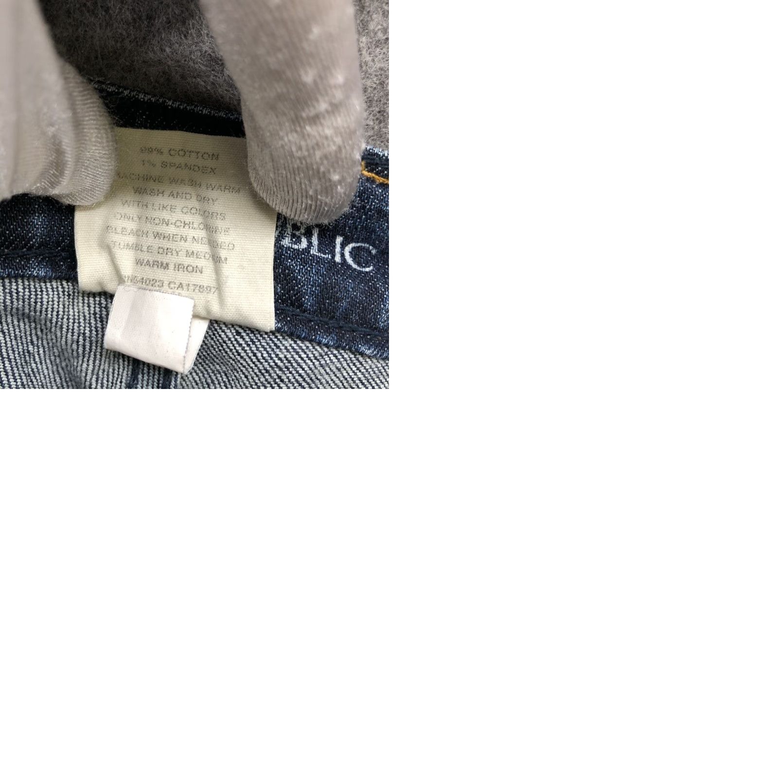 Banana Republic Banana Republic Jeans Womens Boot Cut Denim Low Rise 6 Blue Dark Wash 5-Pocket Cotton Blend Stretch Inseam 33in Size 28" / US 6 / IT 42 - 9 Thumbnail