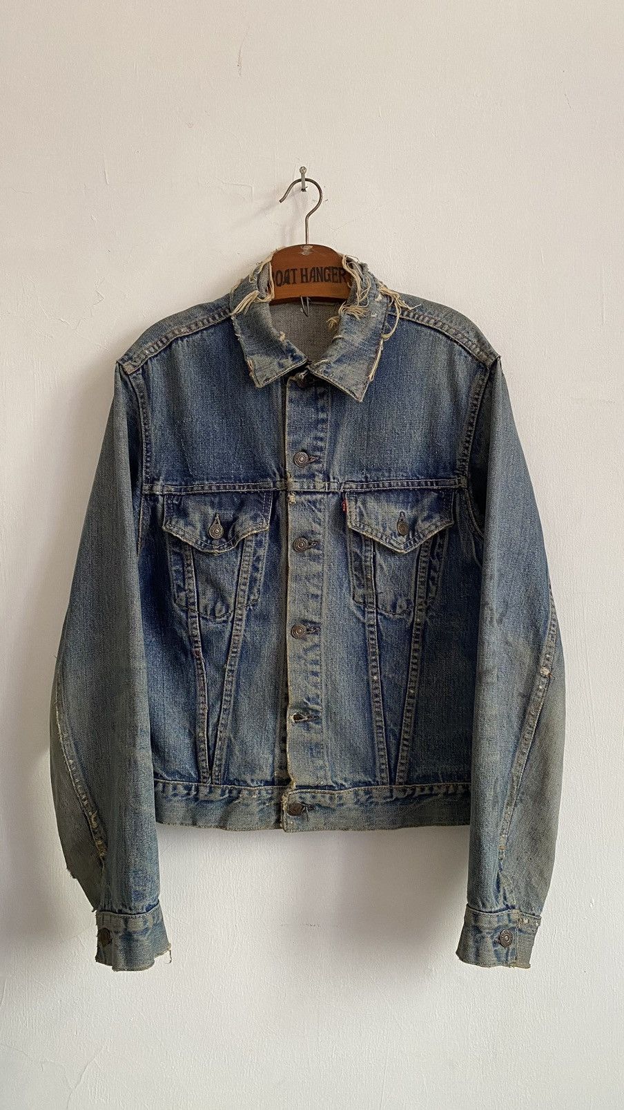 image of 1960S Levis 557 Type Iii Big E Denim Jacket, Men's (Size Medium)