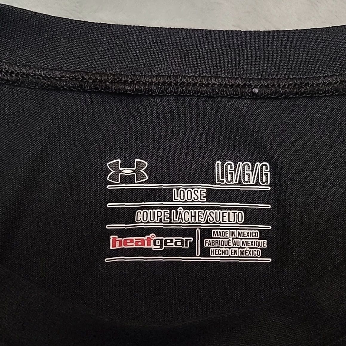 Under Armour Under Armour Tactical Shirt Mens L Black Short Sleeve Heatgear TEE Size US L / EU 52-54 / 3 - 3 Thumbnail