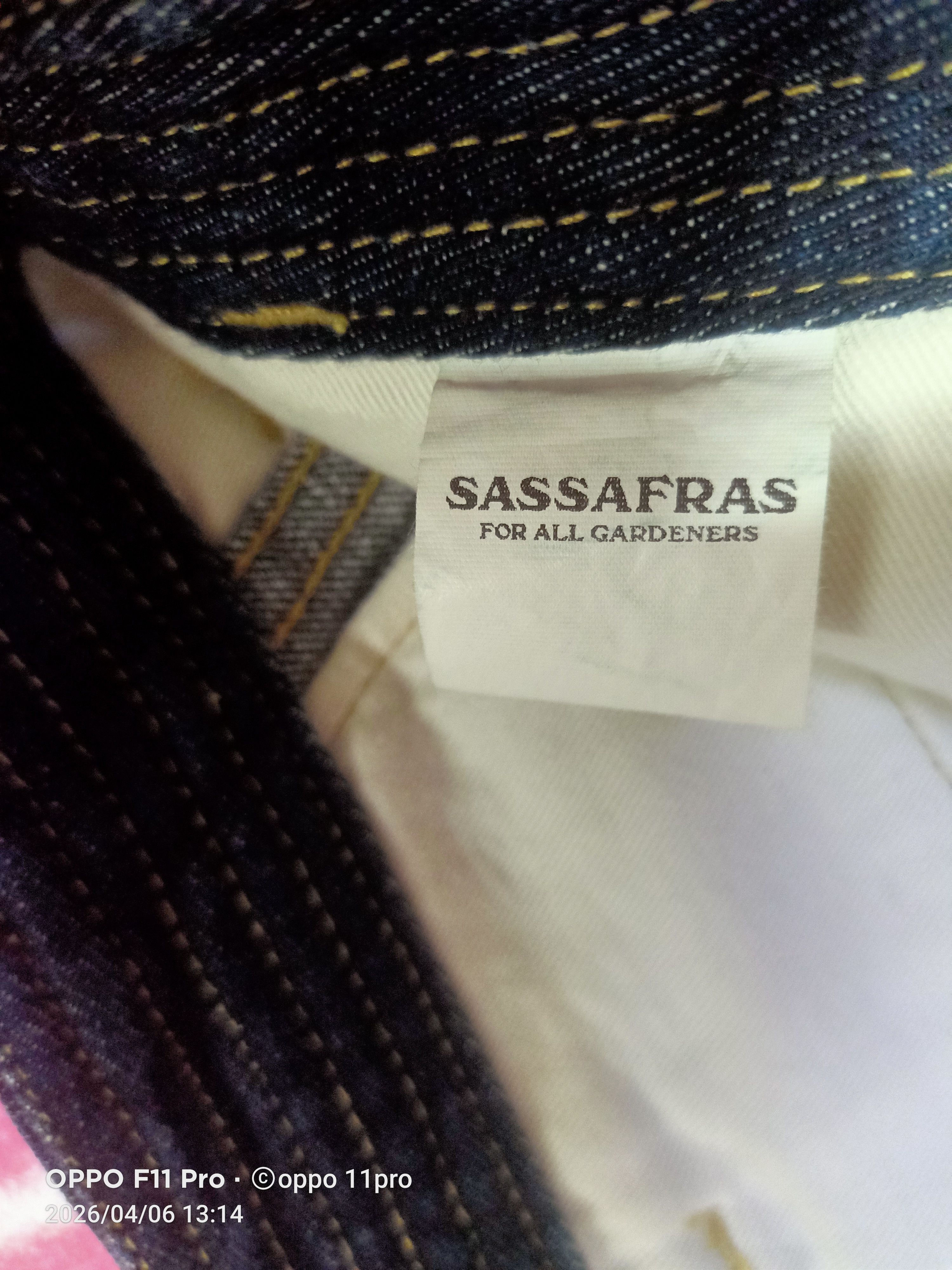 Sassafras 💥Vintage Workware SASSAFRAS Monkey Pants 💥 💥 Size US 33 - 7 Thumbnail
