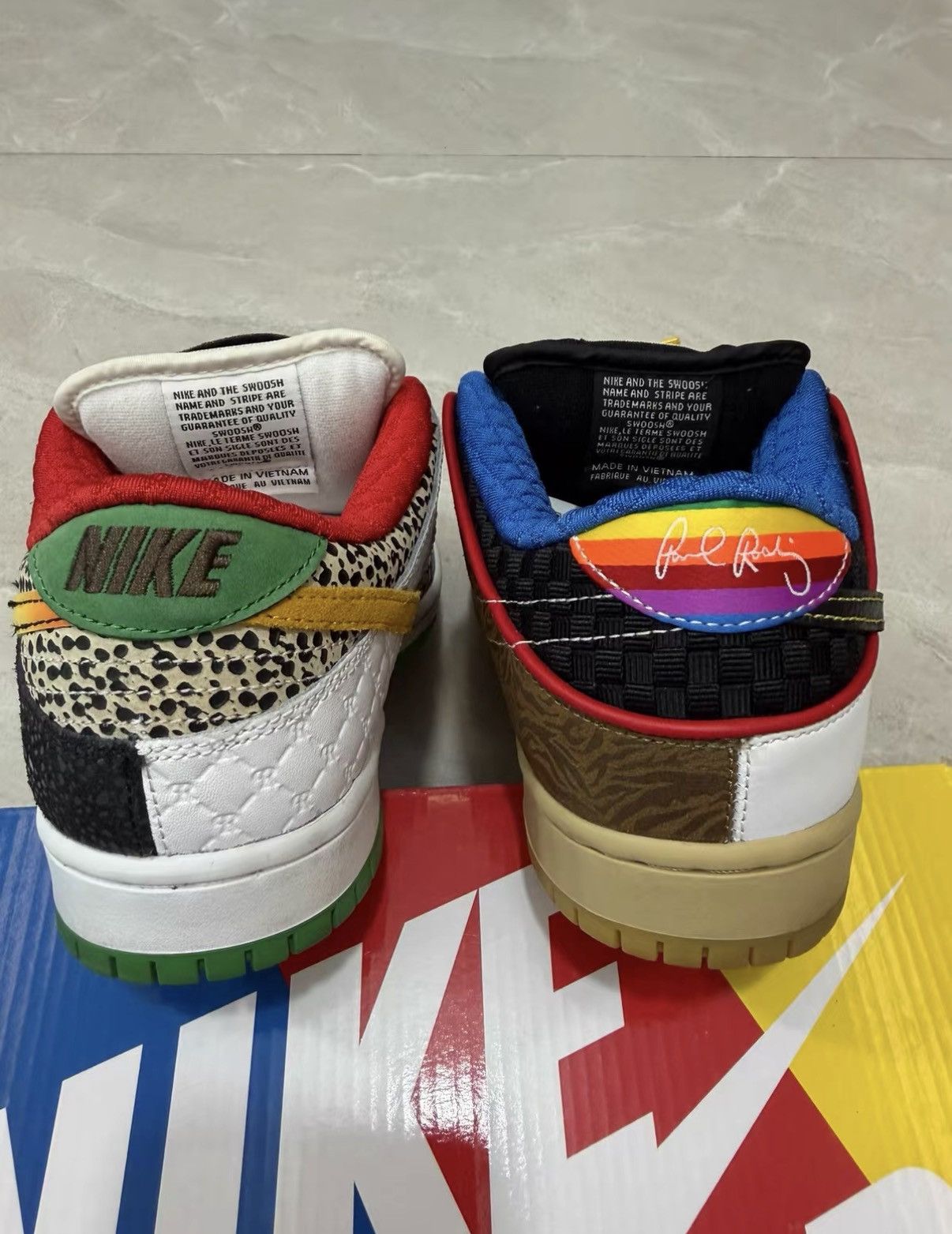 Nike Nike Dunk SB Pro QS Patchwork Low Top Sneakers J34 Size US 8.5 / EU 41-42 - 7 Thumbnail
