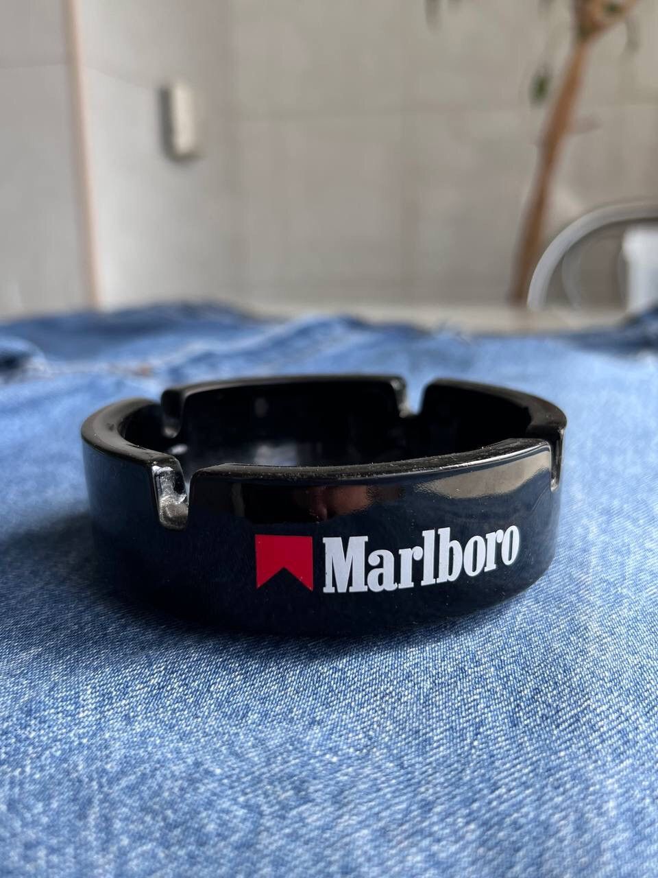 Marlboro × Vintage 1990 Vintage Marlboro Ceramic Ashtray France Retro Rare Size ONE SIZE - 8 Thumbnail