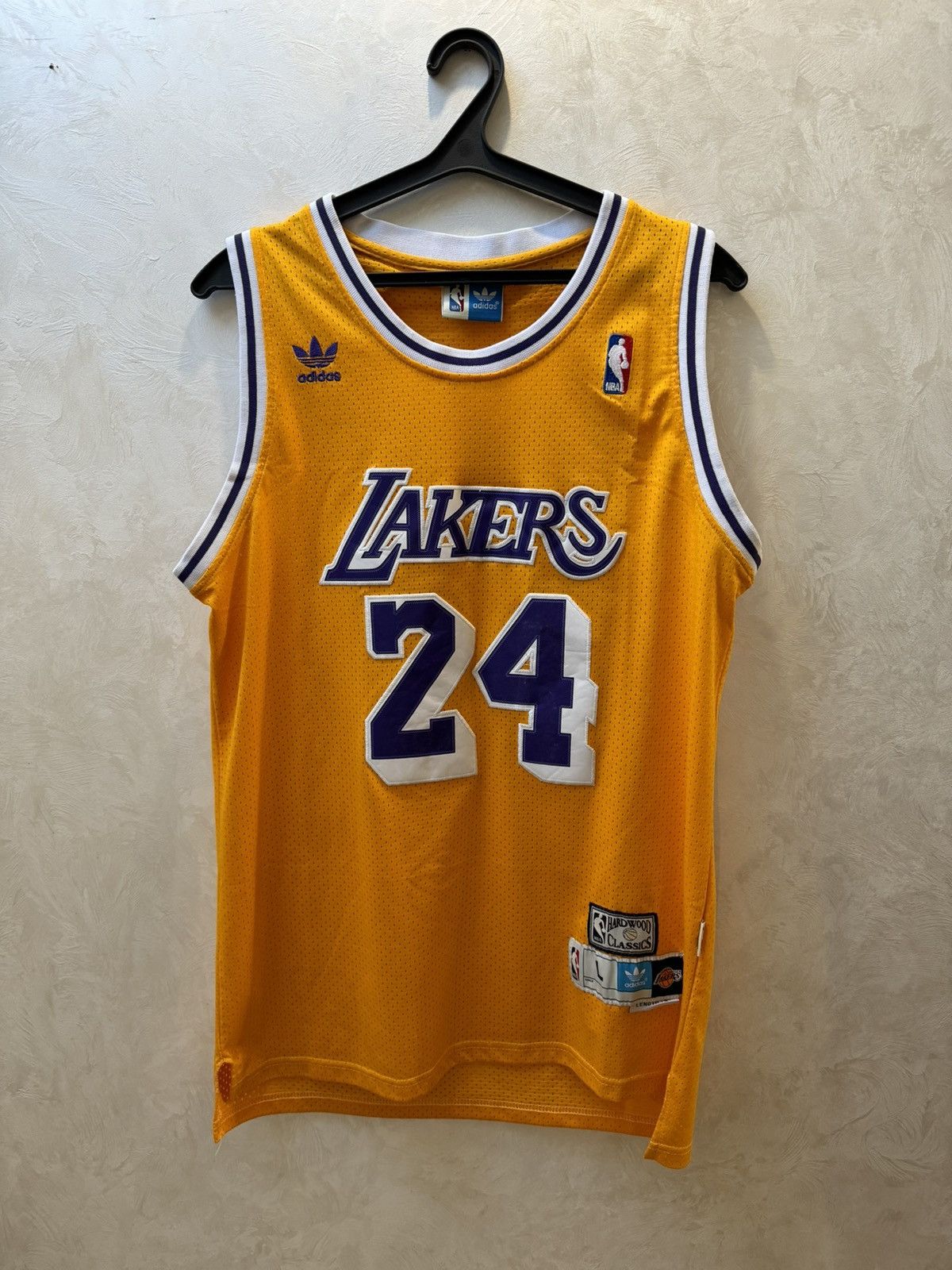 Adidas × NBA × Vintage Adidas Originals Kobe Bryant Hardwood Classics Jersey Size US L / EU 52-54 / 3 - 1 Thumbnail