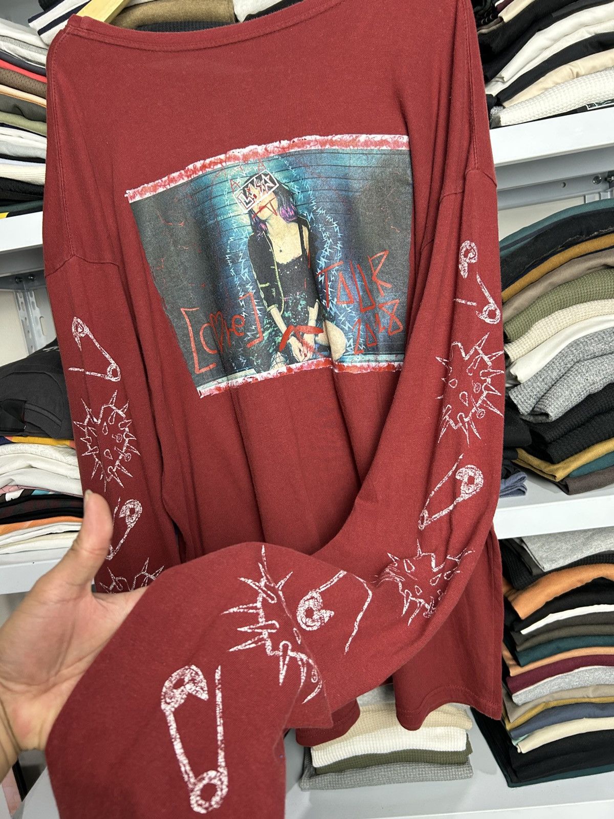 Vintage Lisa Asia Tour 2018 Core Punk style Size US XXL / EU 58 / 5 - 7 Thumbnail