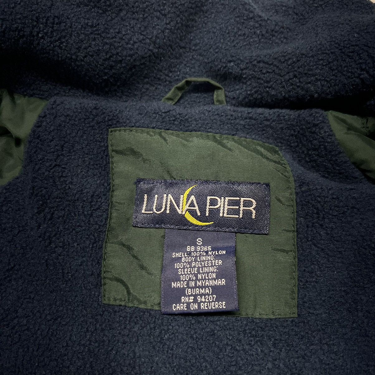 Other Luna Pier Jacket Green Nylon Bomber Full Zip Fleece Lined Size US S / EU 44-46 / 1 - 7 Thumbnail