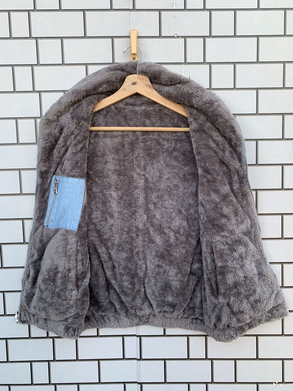 Indigo × Japanese Brand Vintage Japanese Brand Look Jeans Reversible Vest Size US M / EU 48-50 / 2 - 17 Thumbnail