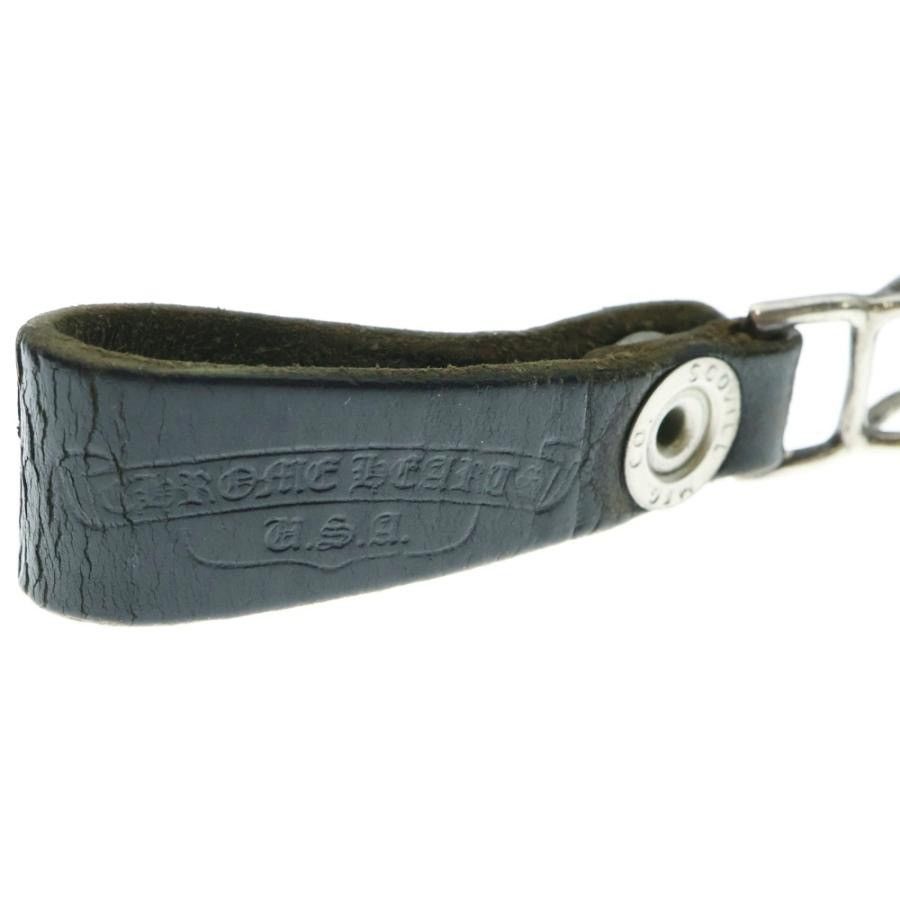 Chrome Hearts Old Chrome Hearts Heart Leather Belt Loop Size ONE SIZE - 5 Thumbnail