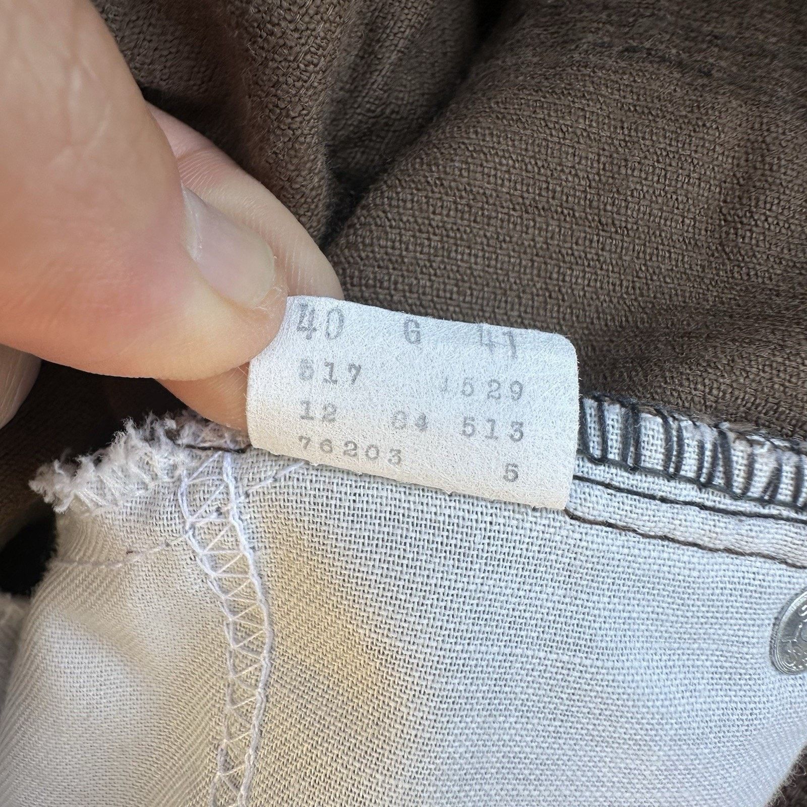 Levi's × Vintage Vintage 80s Levi’s 517 Brown Corduroy Bootcut Pants 33x31 Size US 33 - 9 Thumbnail