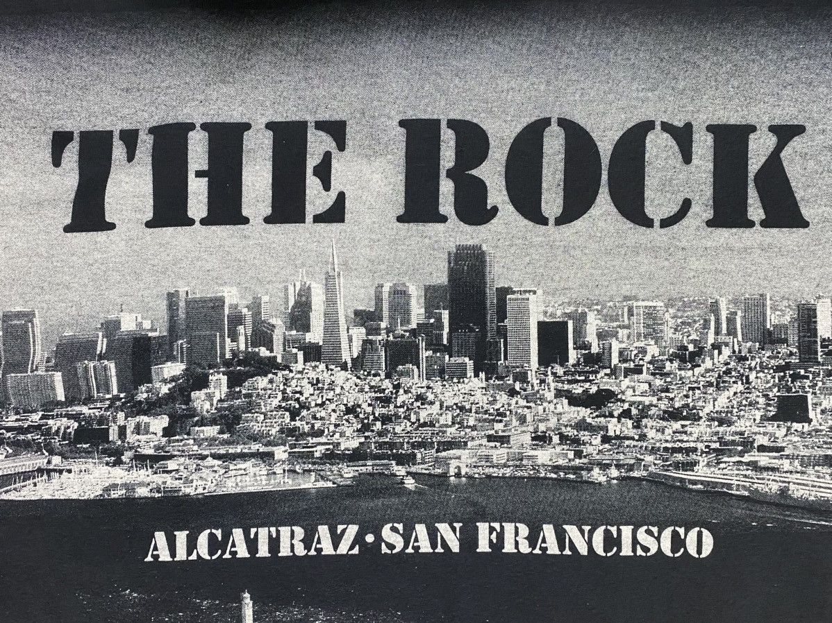Vintage The Rock Alcatraz AOP- double sided graphic (size XXL) Size US XXL / EU 58 / 5 - 6 Thumbnail