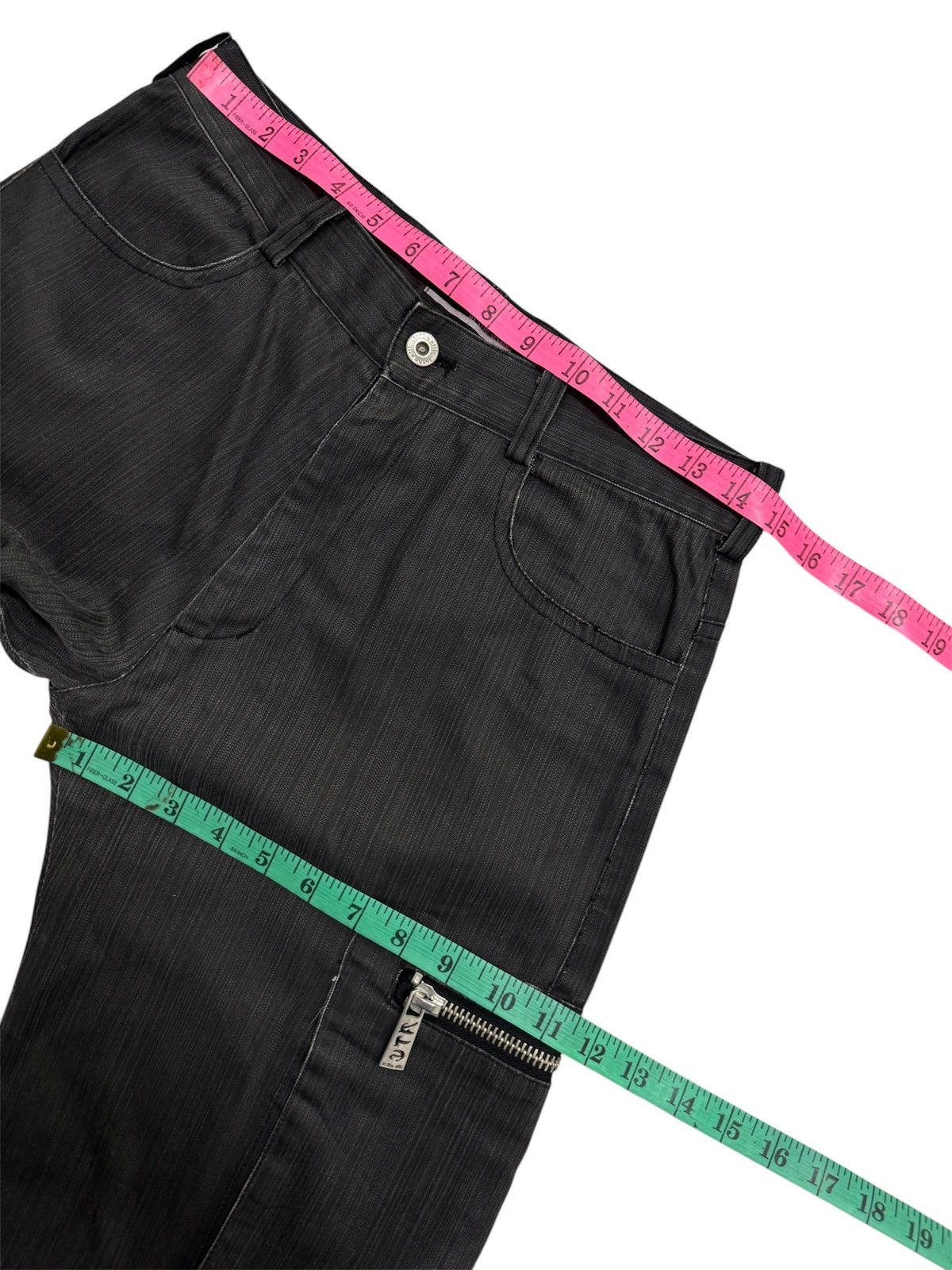 Japanese Brand JAPANESE STYLE IN THE ATTIC GOTH BONDAGE PUNK CARGO PANTS Size US 29 - 21 Thumbnail