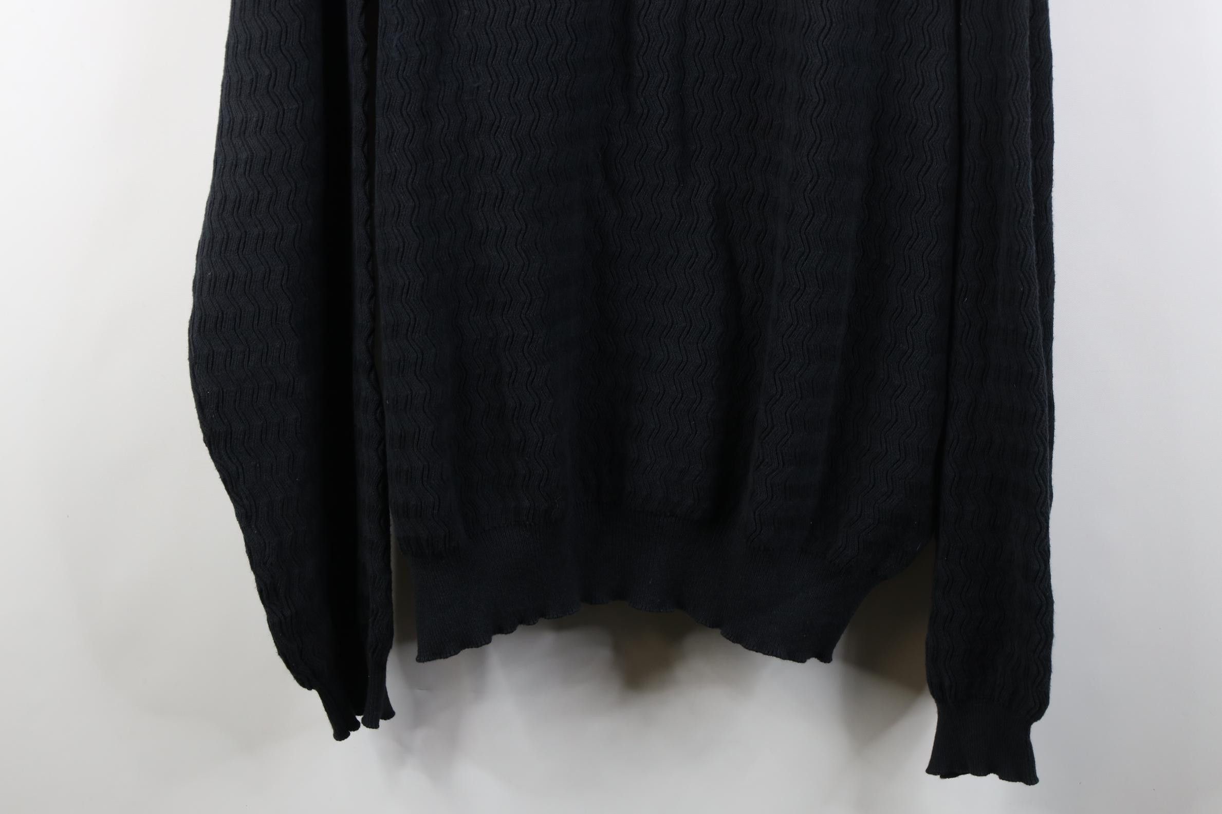 Vintage Vintage 90s Streetwear Blend Zig Zag Knit Crewneck Sweater Size US XXL / EU 58 / 5 - 3 Thumbnail