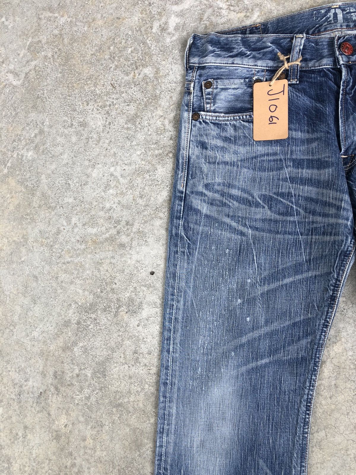If Six Was Nine Japanese Edwin 503 Flared Jeans Distressed Jeans Size US 34 / EU 50 - 4 Thumbnail