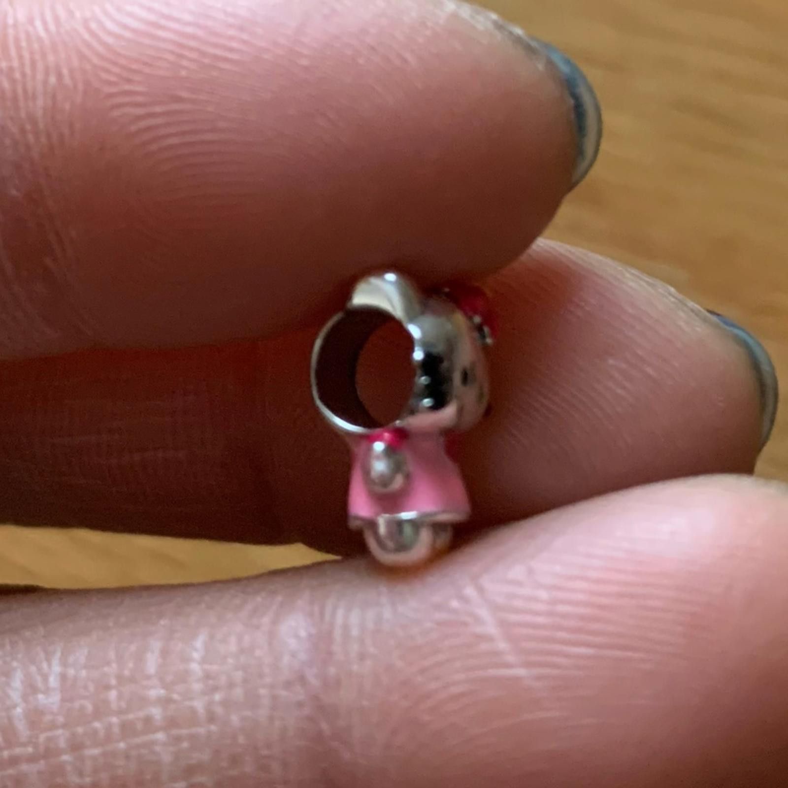 Designer NWOT Hello Kitty Charm Sterling Silver 925 Size ONE SIZE - 7 Thumbnail
