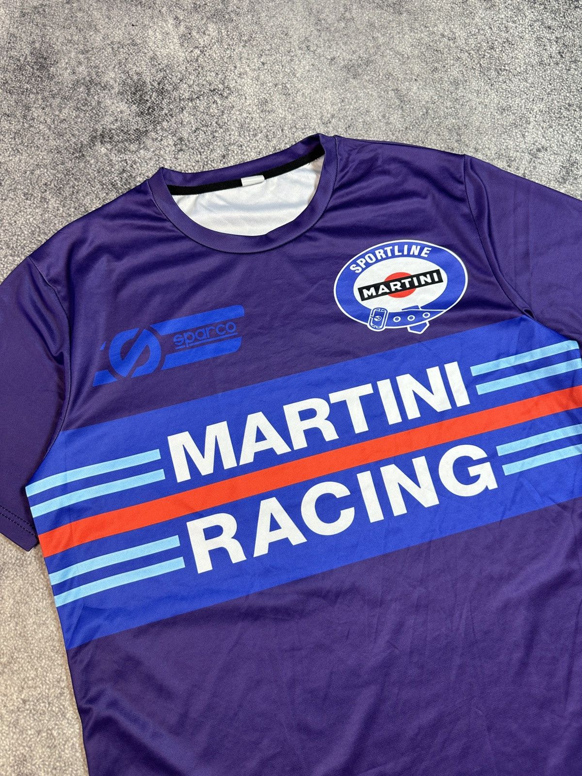 Formula 1 × Vintage Martini Rwcing Logo T-shirt Streetwear Rare Racing Casual XL Size US XL / EU 56 / 4 - 2 Thumbnail