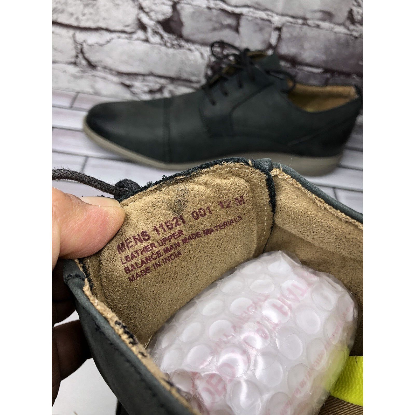 Florsheim Florsheim Blue Leather Cap Toe Lace Up Oxfords Casual Shoes Size US 12 / EU 45 - 13 Thumbnail
