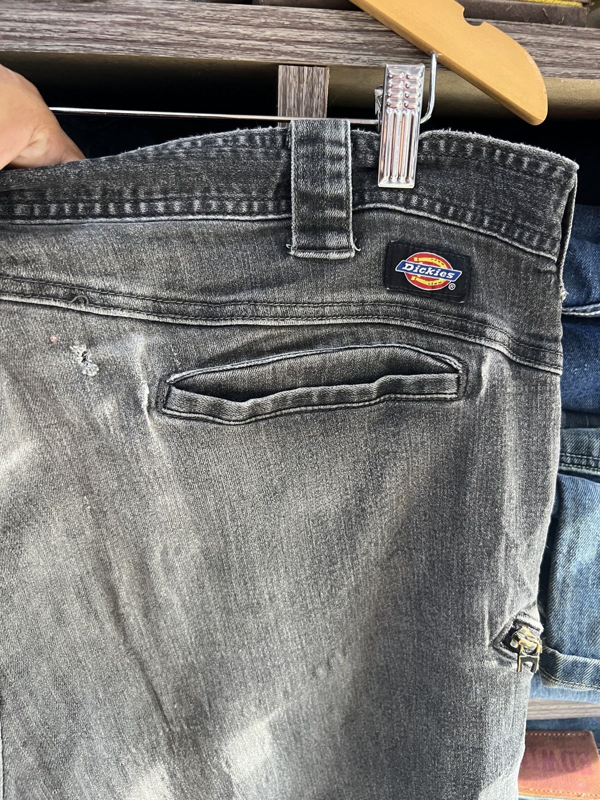 Dickies 🔥Vintage Dickies Distressed Denim Cargo Pant Size US 41 - 12 Thumbnail