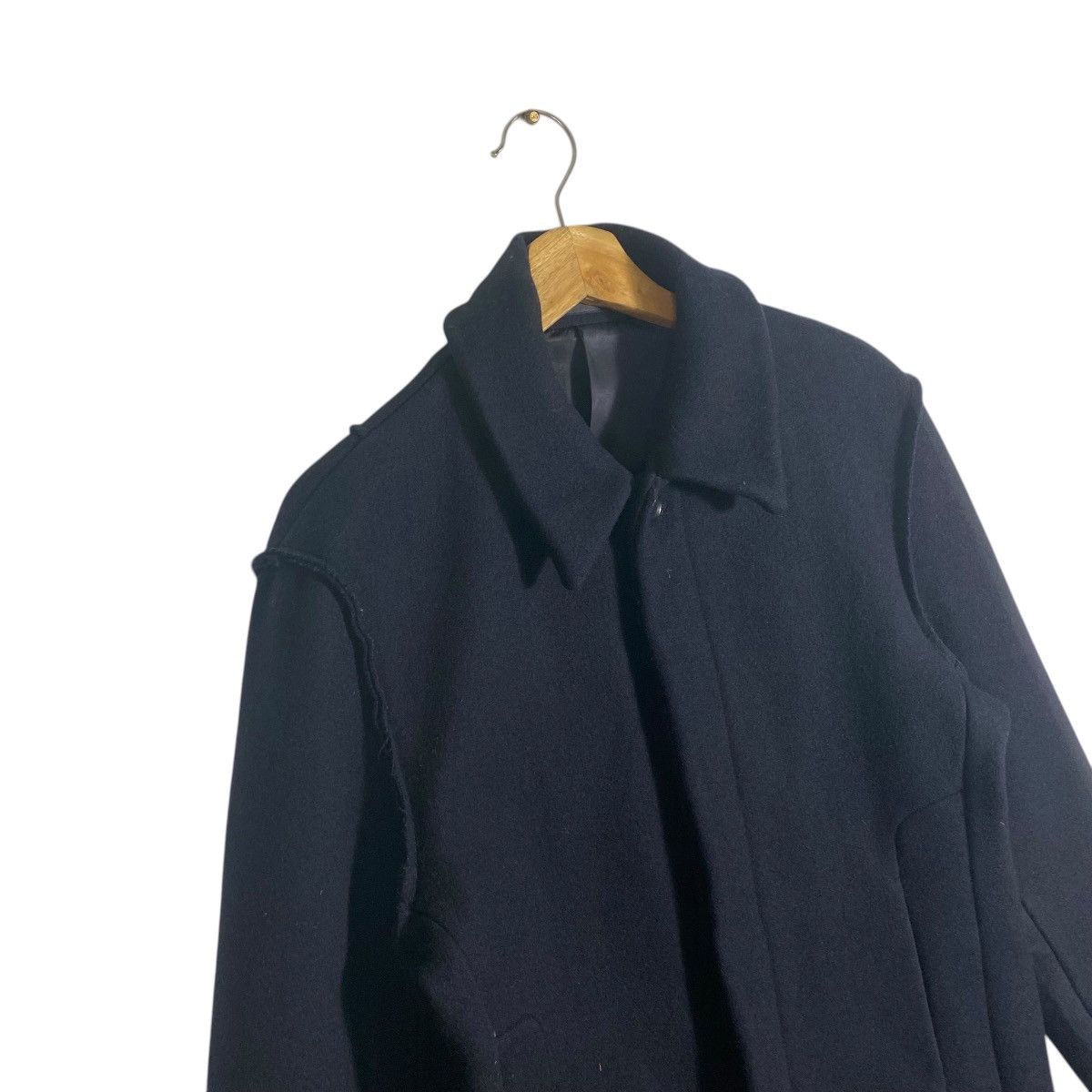 ABAHOUSE Vintage Abahouse Wool Button Jacket M Size Navyblue Colour Size US M / EU 48-50 / 2 - 5 Thumbnail