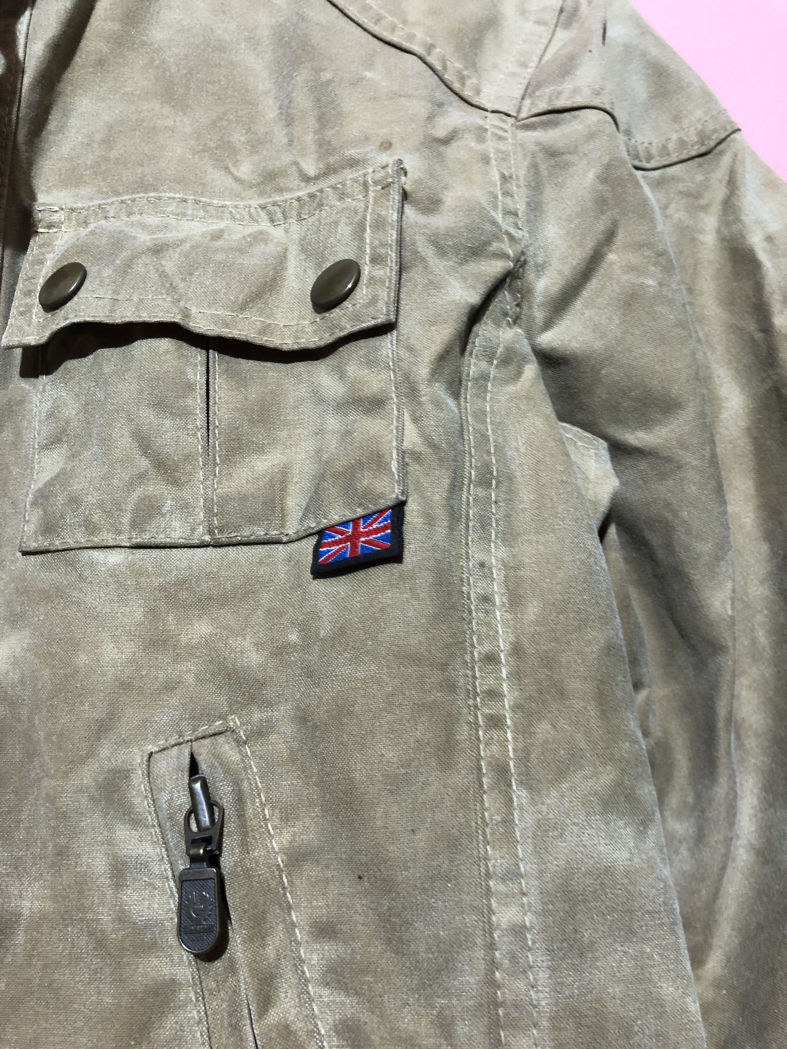 Belstaff belstaff gold vintage rare jacket VTG motorcycle hype waxed Size M / US 6-8 / IT 42-44 - 18 Thumbnail