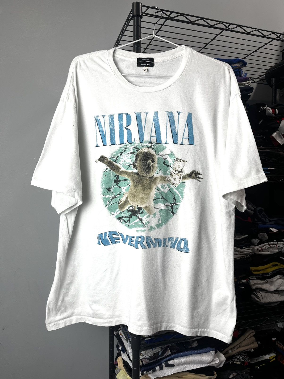 R13 Rare Nirvana Nevermind R13 Band T Shirt Japanese Size US M / EU 48-50 / 2 - 1 Thumbnail