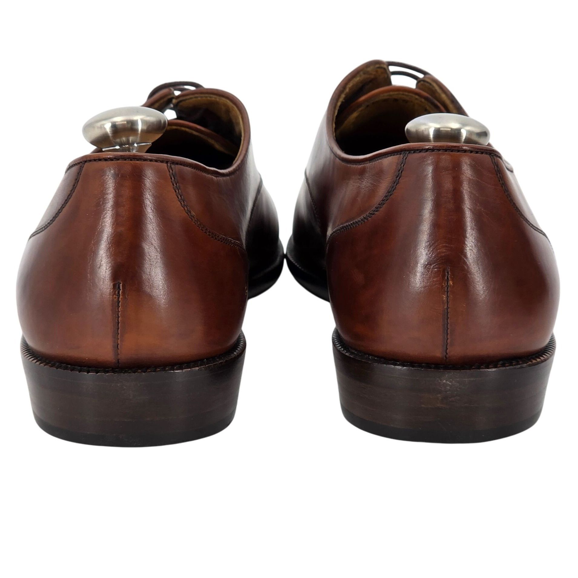 Bragano × Cole Haan New Old Stock Bragano Cole Haan Mens 8.5D Brown Leather Dres Size US 8.5 / EU 41-42 - 5 Thumbnail