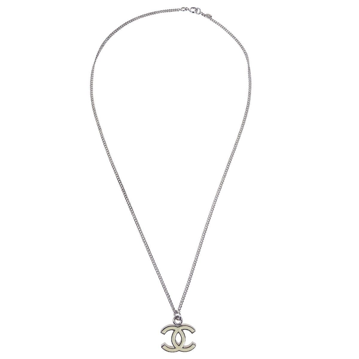 Chanel Chanel CC Logo Pendant Necklace Metal Size ONE SIZE - 1 Thumbnail