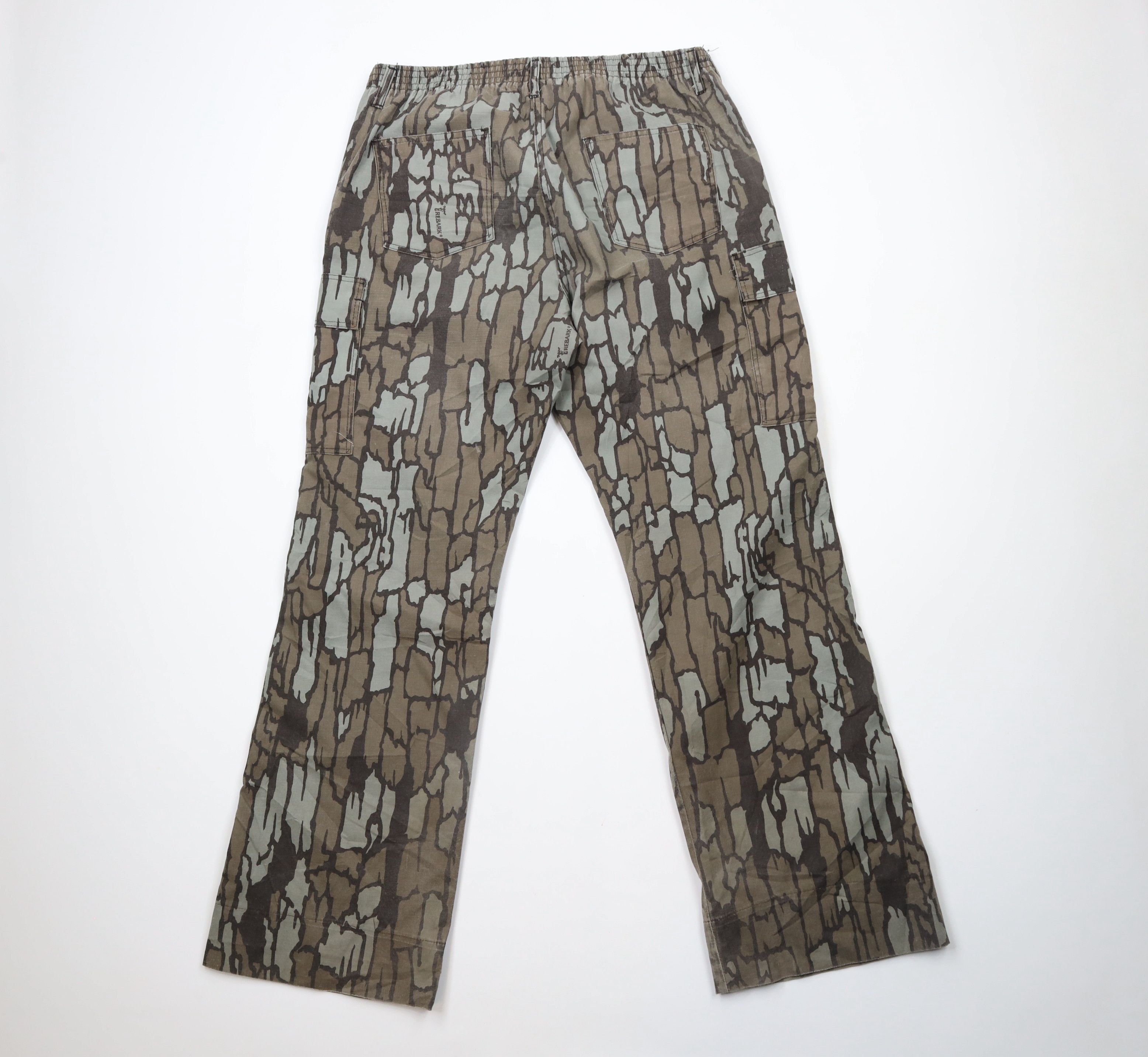 Vintage Vintage 80s Trebark Camouflage Wide Leg Cargo Pants USA Size US 36 / EU 52 - 11 Thumbnail