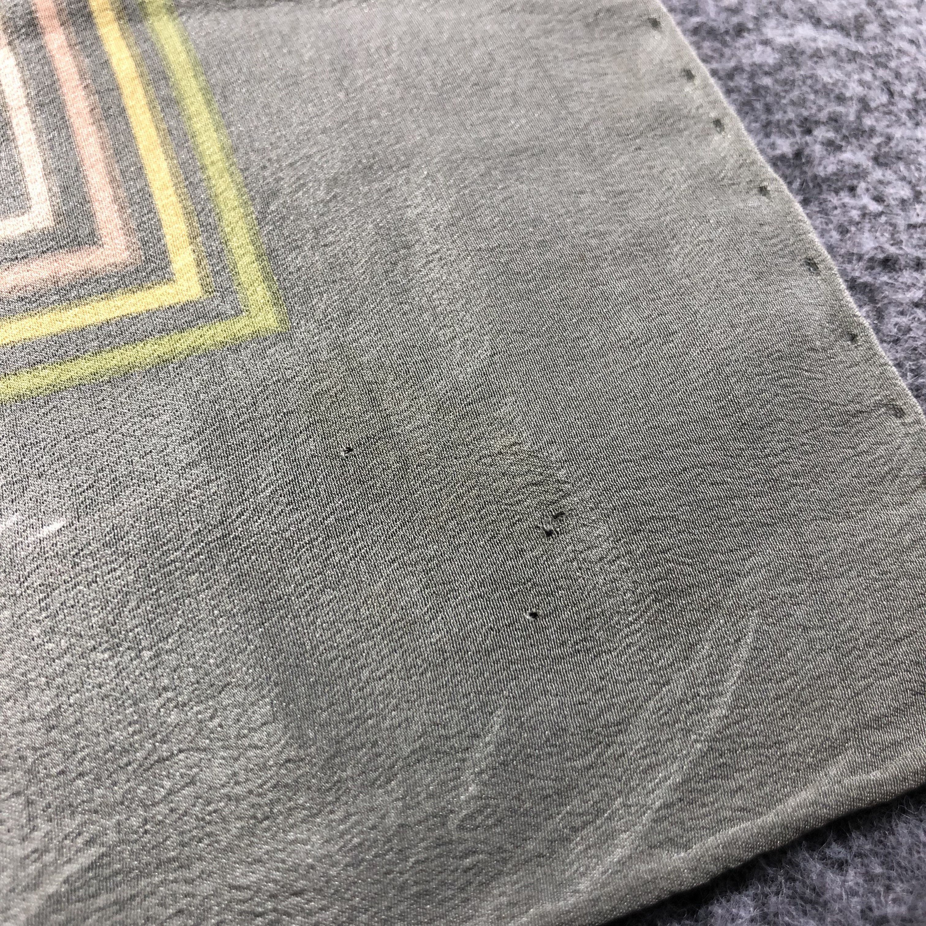 Japanese Brand Vintage Yukiko Hanai Sparrow Silk Scarf M635 Size ONE SIZE - 5 Thumbnail