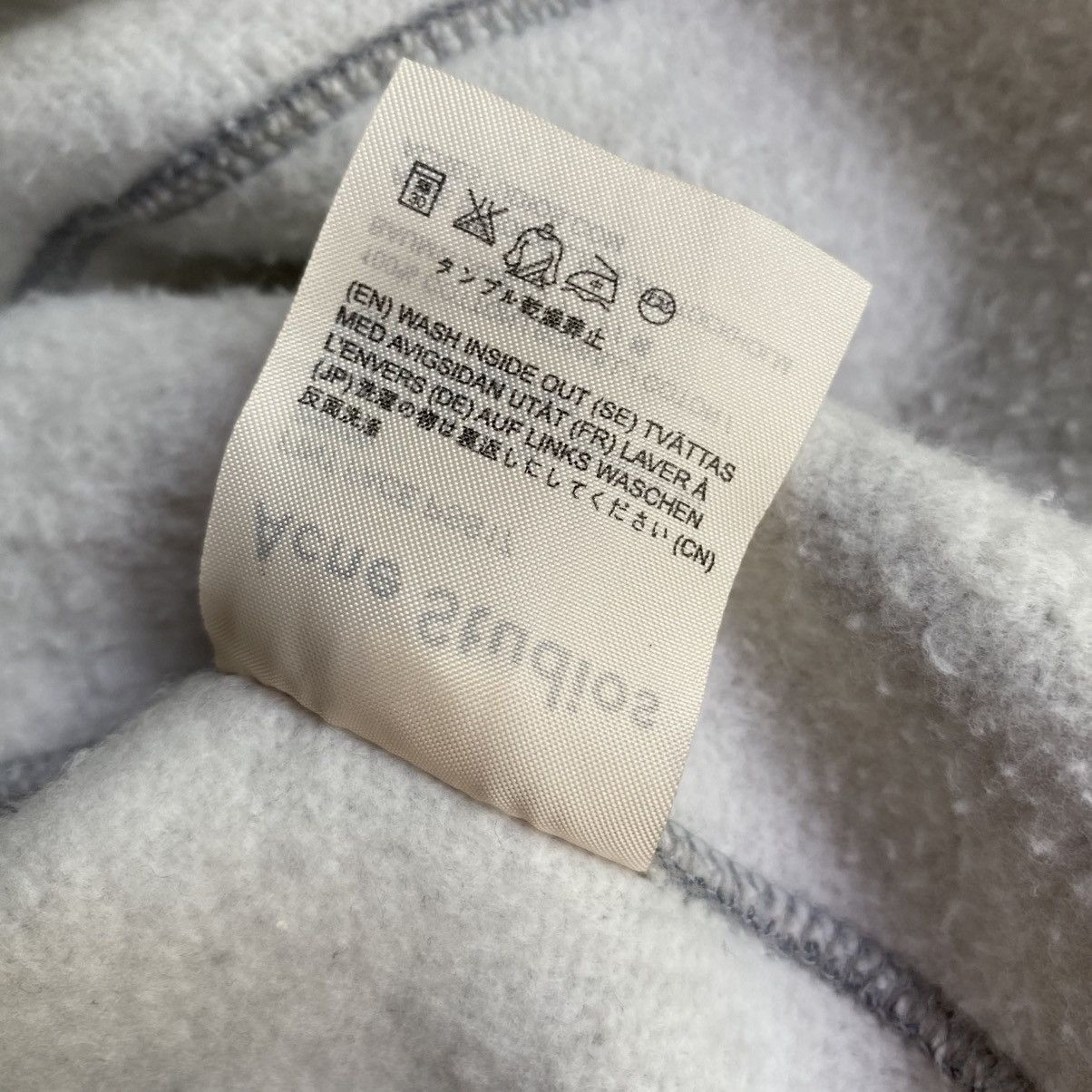 Acne Studios Acne Studios Grey Face Patch Sweatshirt Size M / US 6-8 / IT 42-44 - 18 Thumbnail