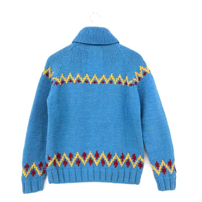 Hysteric Glamour HYSTERIC GLAMOUR Cowichan Knit Cardigan Blue M